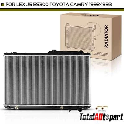 Auto Trans Radiator w/ Oil Cooler for Toyota Camry Lexus ES300 1992-1993 V6 3.0L - Image 1 of 4