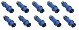 10x Mennekes 148 AMV-TOP-Stecker IP44 Schutz, 6 Stunden Erdung, 3-Pol, 16 A, 230 - Bild 1 von 3
