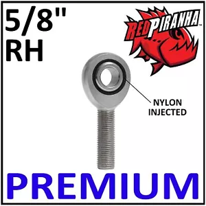 RH 5/8-18 BORE 5/8 PREMIUM MALE HEIM JOINT DRAG LINK ROD END BALL STEERING - Picture 1 of 1