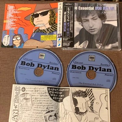Promo BOB DYLAN The Essential Bob Dylan JAPAN CD MHCP30~31 w/ OBI 2003 numbered - Image 1 of 4