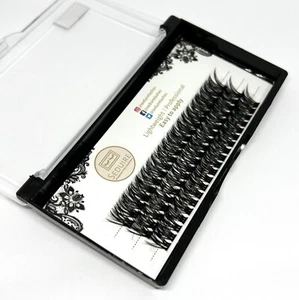 Individual Eyelashes DIY Cluster Lashes Russian Volume Extensions Soft Fluffy UK - Picture 1 of 20