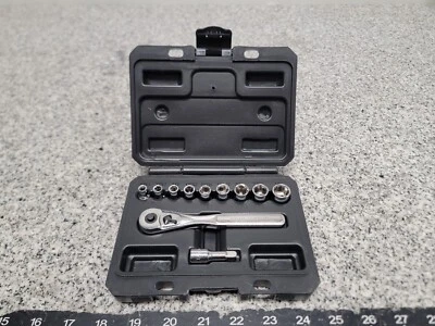 Craftsman 11-pc 1/4in. Drive SAE Socket Ratchet Wrench Quick Release Set 934860 - Image 1 of 4