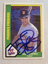1990 CMC Tony Perezchica #20 Auto Signed Autograph Phoenix Firebirds 
