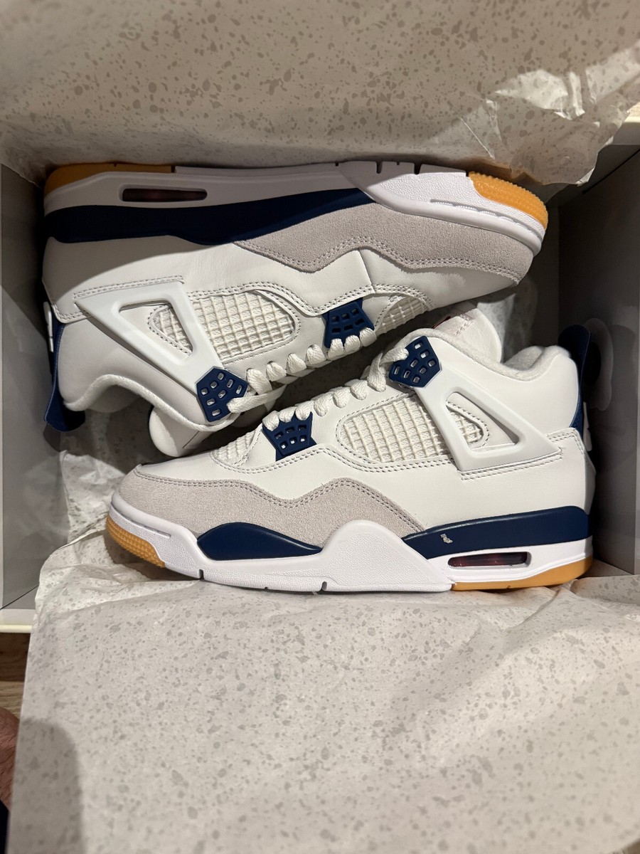 Nike SB x Air Jordan 4 Retro SP Navy | eBay Nike SB x Air Jordan 4 Retro SP Navy | eBay