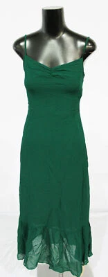 Vestido de dama de honor Reformation Emersyn sin mangas para mujer CL8 esmeralda talla EE. UU.:2 Foto 1 de 4