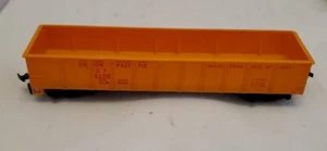 HO Union Pacific Gondola U P X159 Tyco Maintenance Of Way Orange Vintage - Picture 1 of 8