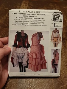Laughing Moon Mercantile 105 Tanzsaal Muster Outfit Dose Größen 6-26 - Bild 1 von 2