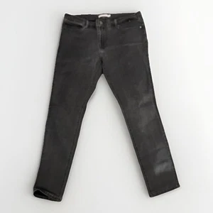 Levi's 711 Skinny Jeans Women's Size 33 Stretch Gray Denim - Picture 1 of 13