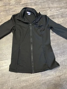 Girls, black tight fitted jacket size small - Picture 1 of 4