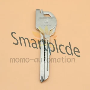 6-in-1 Utili Key Tool Keyring Keychain Gadgets Multifunction Stainless Steel## - Picture 1 of 3