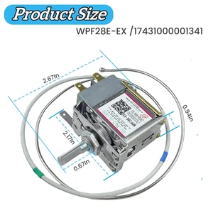 WPF28E-EX / 17431000001341 Temperature Control Thermostat, Refrigerator Therm... - Picture 1 of 7