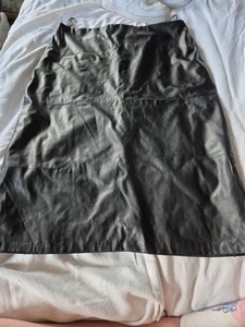 Papaya Size 12 Faux Leather Skirt - Picture 1 of 1