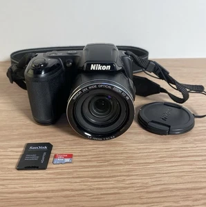 Nikon Coolpix L810 16.1MP Digital Bridge Camera 26x Zoom & 32GB SD Memory Card - Picture 1 of 16