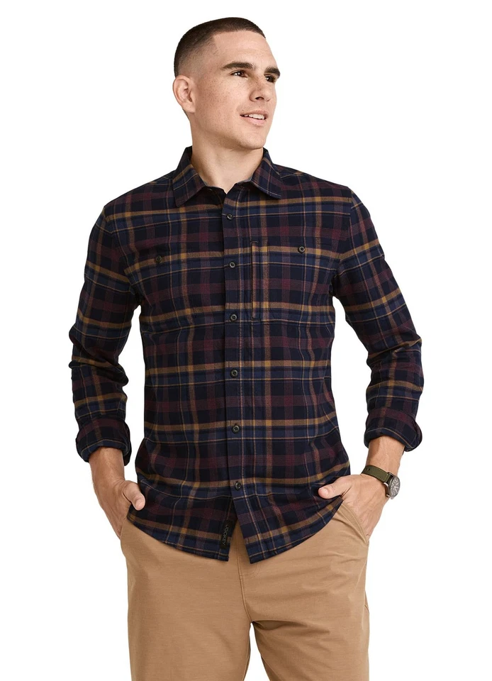 Jockey Outdoors by Luke Bryan Men's Slim Fit Flannel Field Shirt - Image 1 of 1