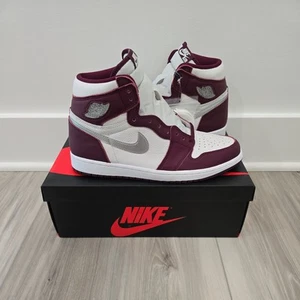 Size 11 - Jordan 1 Retro High OG Bordeaux Brand New Og All - Picture 1 of 7