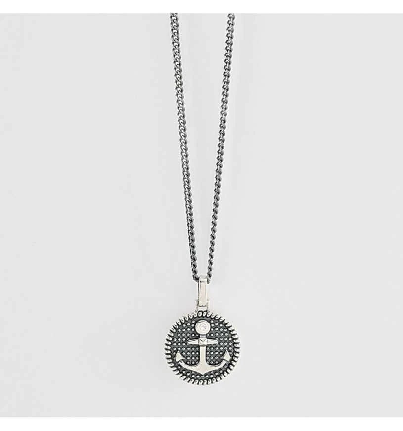 Collana Mabina Uomo in Argento Zircone 553434 - Immagine 1 di 1