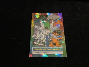 UD Digimon Digital Monsters Series 2 Bonds Of Friendship! #1 Of 32 Foil On Fire - Picture 1 of 11