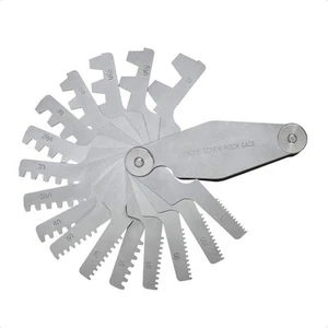 29 Degree Acme Screw Pitch Gauge Stainless Steel Thread Pitch Measuring Tool ... - Picture 1 of 6