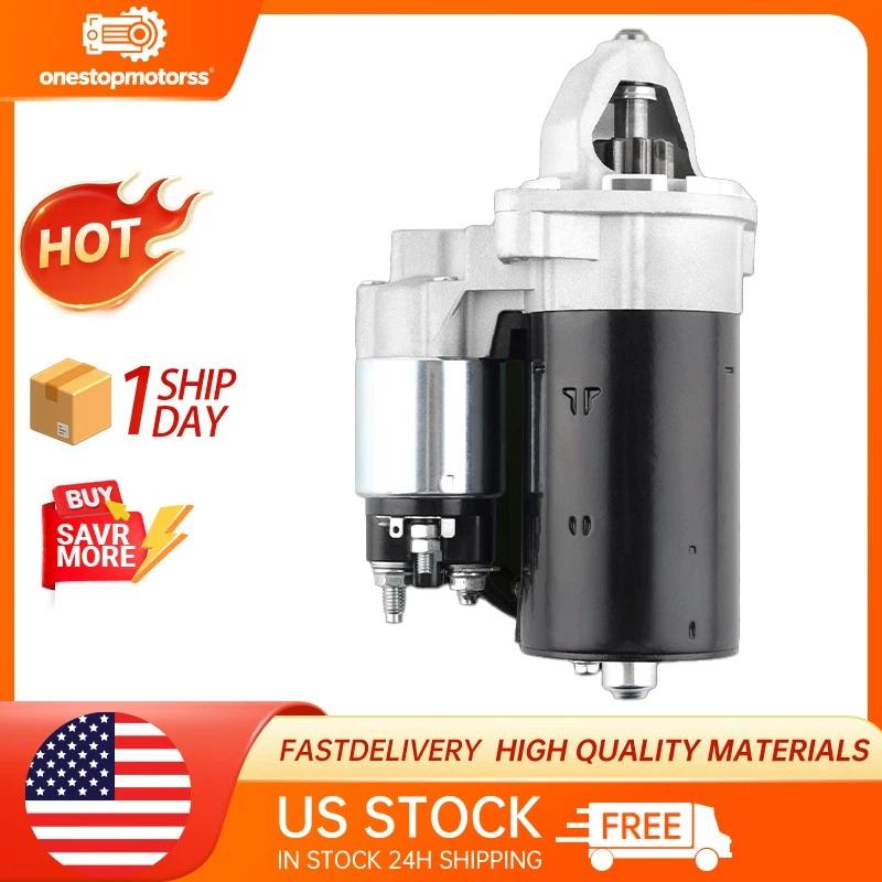 Starter For 1996-2006 BMW E34 E36 E39 E46 E85 E90 M3 X3 Z3 Z4 9T 1.4KW 17702 Foto 1 de 4