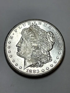 1883-CC Morgan Silber Dollar Gemme (BU) - Bild 1 von 3