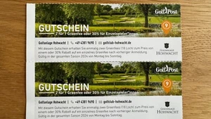 2für1 Greenfee Gutschein GC Hohwacht Saison 2024 - Bild 1 von 1