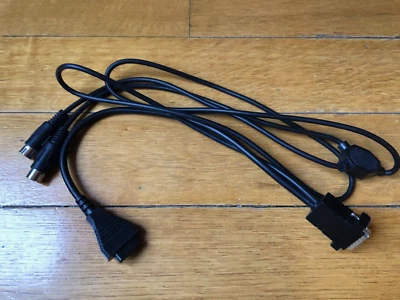 MIDI cable for retro sound card ( MPU-401 compatible joystick MT-32 SC-55) - Image 1 of 4