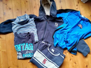 Jungen Kleidung Rolli Pullover Kapuzenjacke Shirt Sportshirt Funktionsshirt 152 - Bild 1 von 4