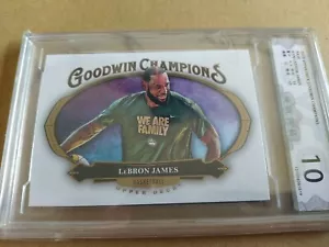 LeBron James 2020 Upper Deck Goodwin Champions Base Card (BYCC-10) - Picture 1 of 6
