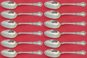 Old Atlanta by Wallace Sterling Silver Place Soup Spoon Set 12 pieces 7" - Picture 1 of 3