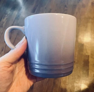 NWT Le Creuset Cup Mug Bluebell Provence 350 ml 10 oz Stoneware Second Choix - Picture 1 of 5