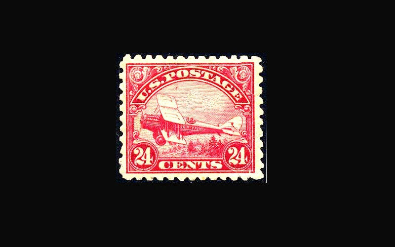 US Air Mail Stamp-Mint OG&H, VF/XF S#C6 Very lightly hinged - Image 1 of 1