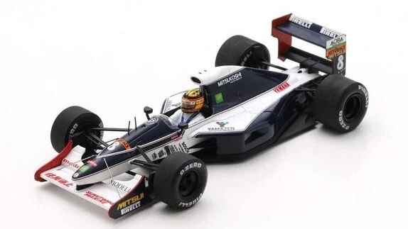 Modellino auto formula 1 F1 scala 1:43 Spark BRABHAM BT60Y BLUNDELL 1991 BELG... - Immagine 1 di 1