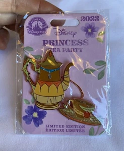 2022 Disney Princess Tea Party Pocahontas Teacup LE 4000 2 Pin Set - Picture 1 of 4
