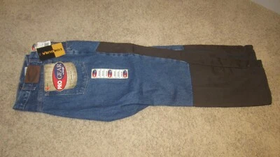 全新 Pro Gear 牧马人裤子 牛仔裤 狩猎 工作刷 Cordura 40x30 宽鬆贴合 — 第 1/4 张图片