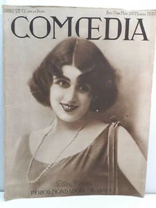 Teatro Comoedia Nella Regini Mondadori marzo 1926 - Imagen 1 de 4