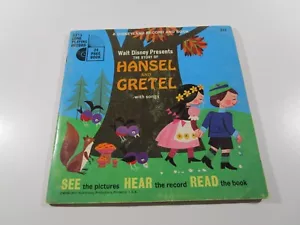 Disneyland Record And Book - Hansel And Gretel 33 1/3 Long Playing Vinyl VINTAGE - Picture 1 of 6