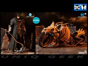 Figura McFarlane Toys DC Multiverse Death Metal Batman 7" O Vehículo Batcycle - Imagen 1 de 23