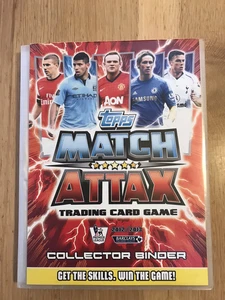 Topps Match Attax 2012-13 Binder With Cards No Back Cover See Description - Picture 1 of 11