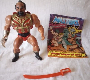 MOTU Jitsu Action Figure Complete Sword Comic Mattel Masters Of The Universe VTG - Picture 1 of 13