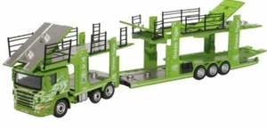 OXFORD HAULAGE SCANIA EVO 6 CAR TRANSPORTER GREEN TIGER 76SCT004 - Picture 1 of 1