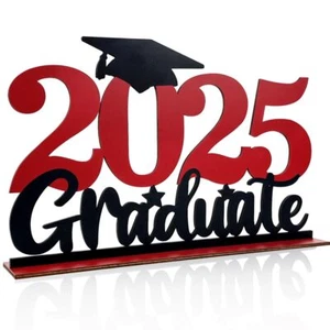 2025 Graduation Party Decorations Wooden Class of 2025 Table Centerpiece Sign... - Picture 1 of 6