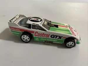 Hot Wheels Pro Circuit John Force Castrol GTX Oldsmobile coche divertido blanco suelto V - Imagen 1 de 6