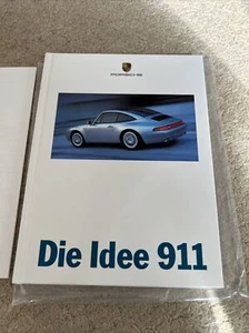 Porsche “Die Idea 911” The 911 idea Hardback Brochure In German 993 - Picture 1 of 3