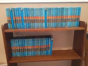 VINTAGE HARDY BOYS LOT -56 Books MOST Blue Matte Hardcovers - F. W. DIXON  - Picture 1 of 14