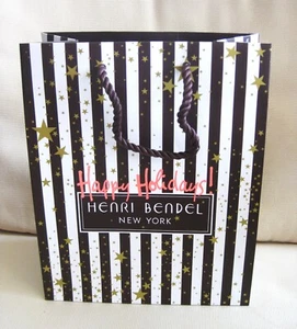 HENRI BENDEL: PEQUEÑA BOLSA DE COMPRAS/REGALO NAVIDEÑAS - Imagen 1 de 2
