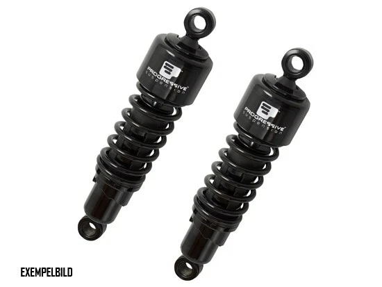 412-4036B - Progressive 412-Series - 12-tum BLK - Harley Davidson Dyna 91-15 Foto 1 de 1