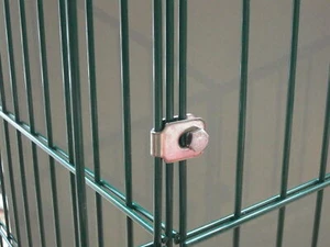 Profi 36er Pack Doppelstabmattenzaun Eckverbinder Schelle Edelstahl rostfrei - Bild 1 von 2