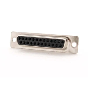 DB25 D-SUB 25 Pin Female Jack Crimp Pin Type Connector Cup Socket Assembly - Picture 1 of 5