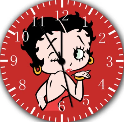 Betty Boop Wall Clock G186 Personalized option with adding name