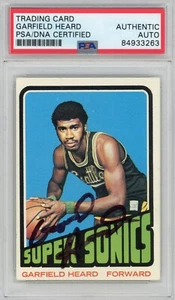 1972 TOPPS GARFIELD HEARD #98 AUTOGRAPHED SIGNED PSA / DNA CERTIFIED AUTO - Picture 1 of 1
